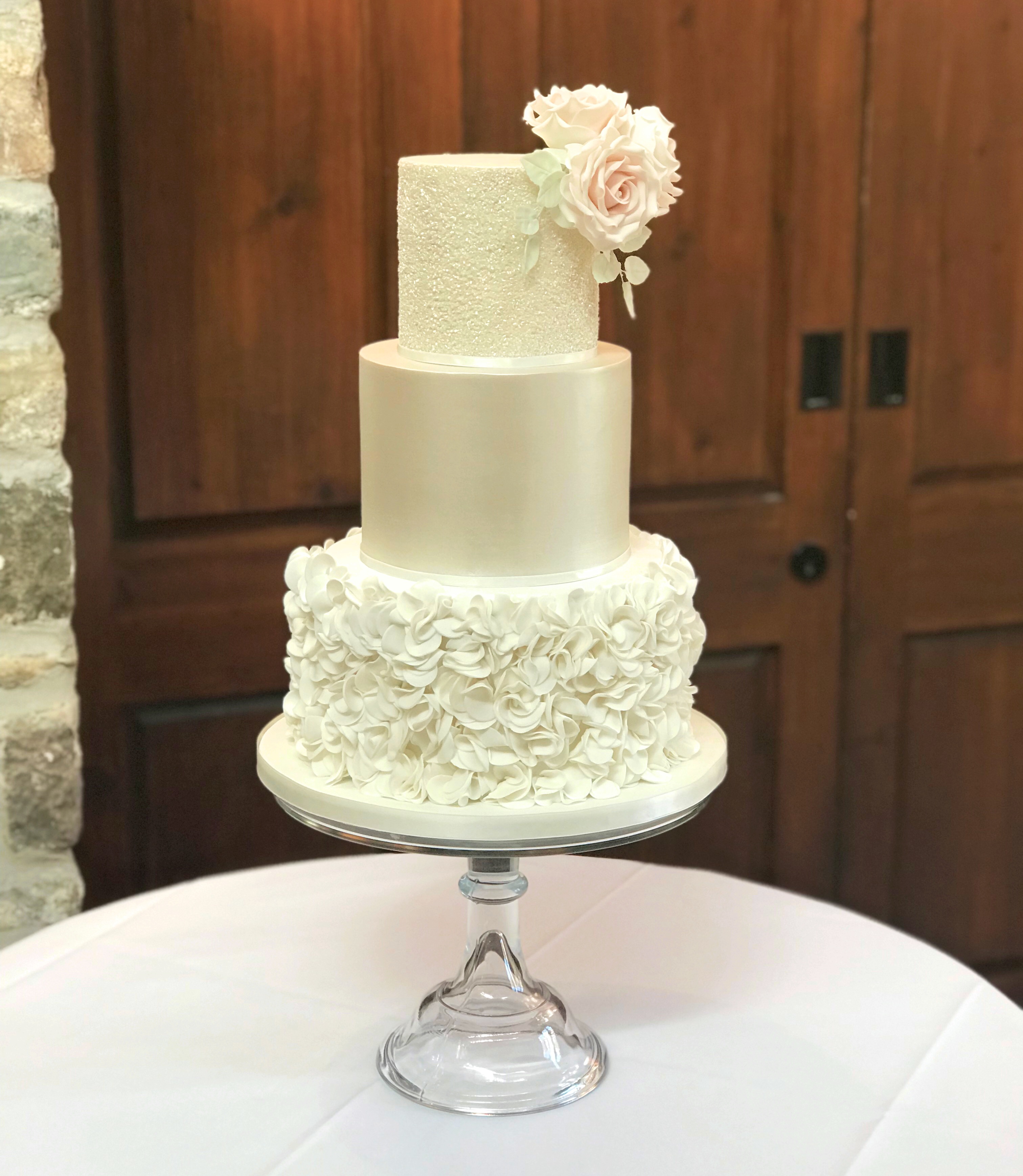 Miskin Manor Wedding Cake